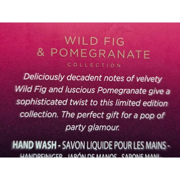 Baylis & Harding Limited Edition Wild Fig Pomegranate Hand Care Set Wash Lotion - Picture 5 of 5